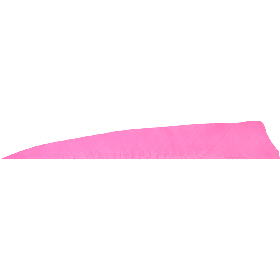 Gateway Flo Pink Shield Cut Feathers 4 in. LW 50-Piece Pack