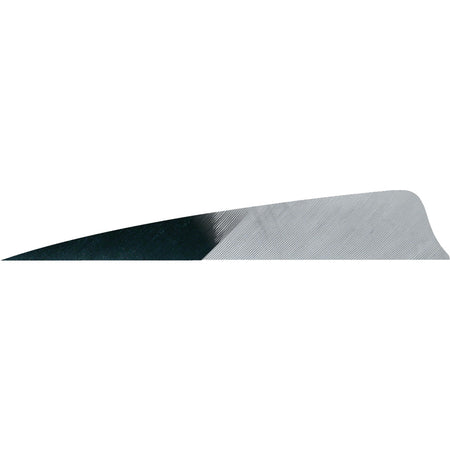 Gateway Kuro Grey Shield Cut Feathers 4 in. LW 50-Piece Pack