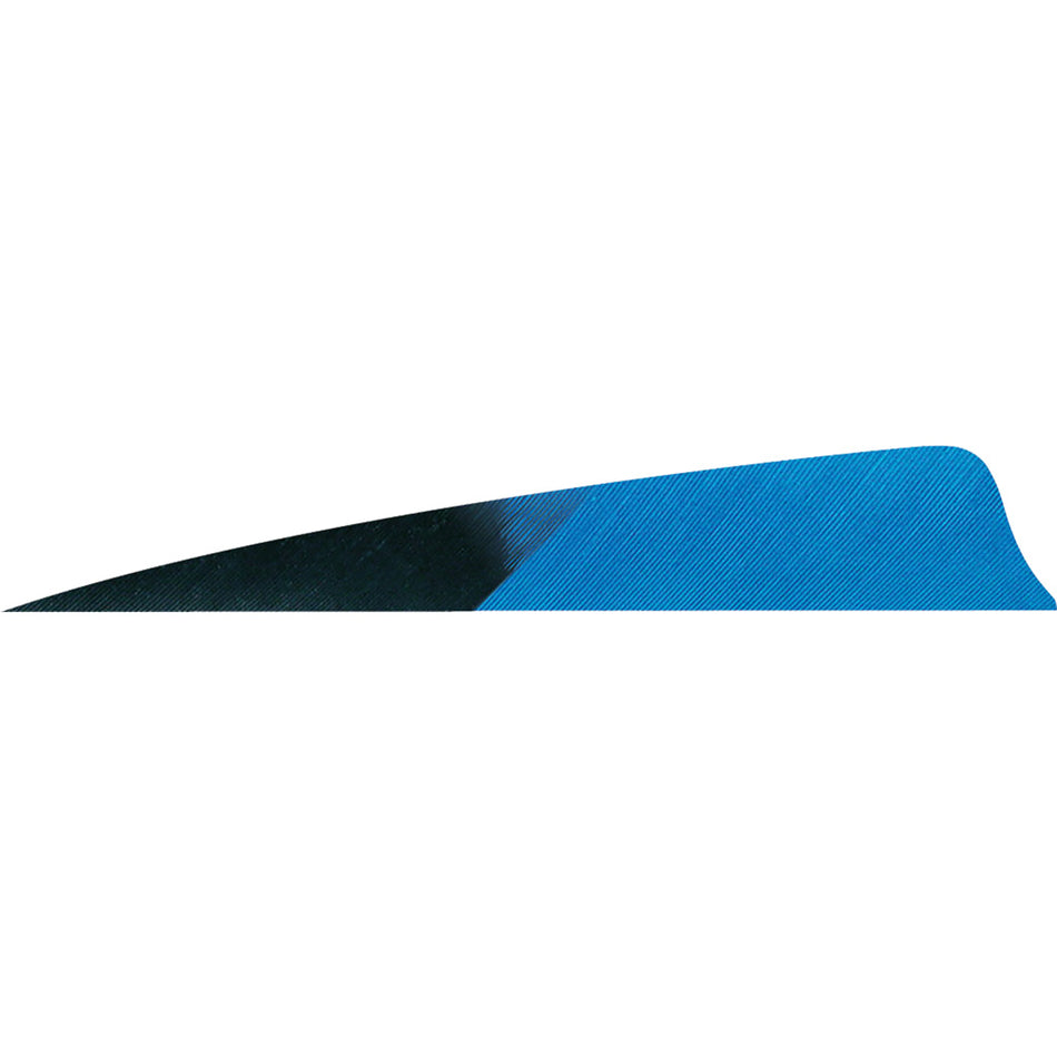 Gateway Shield Cut Fletching Feathers Kuru Denim 4 Inch Right Wing 50 Count