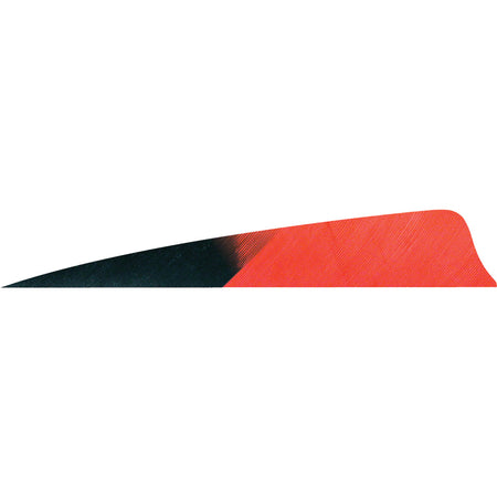 Gateway Shield Cut Fletching Feathers Kuru Red 4 Inch Right Wing 50 Count