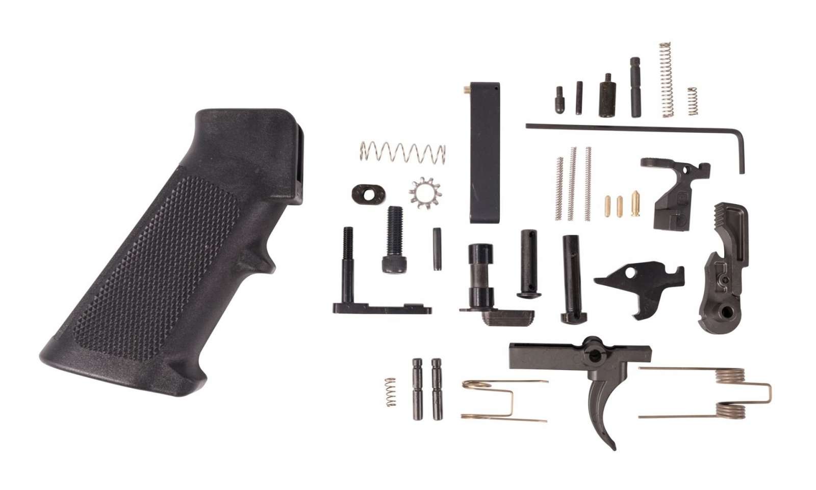Anderson Lower Parts Kit Black H&T - Packaged