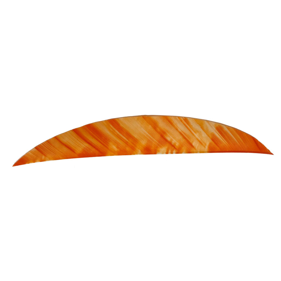 Gateway Feathers Magnum Tre White/Orange 5.5 in. Right Wing 50 pk.