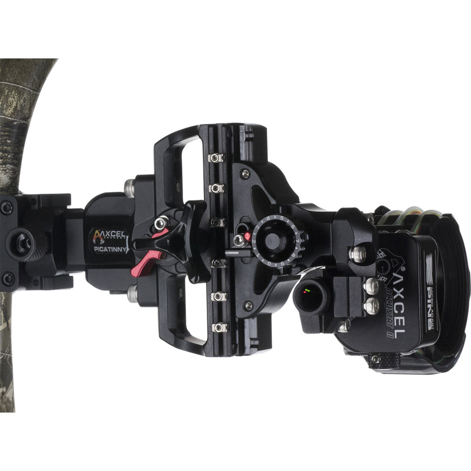 Axcel AccuTouch Picatinny AccuStat II 5-Pin .019 RH-LH Archery Sight