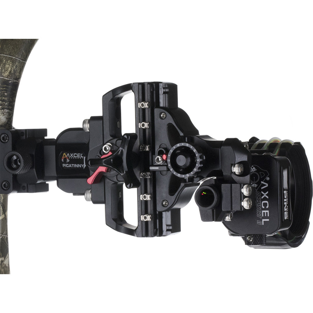 Axcel AccuTouch Picatinny AccuStat II 5-Pin .010 RH-LH Archery Sight