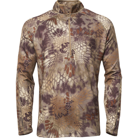 Kryptek Cronos Half-Zip Layering Fleece Highlander Medium