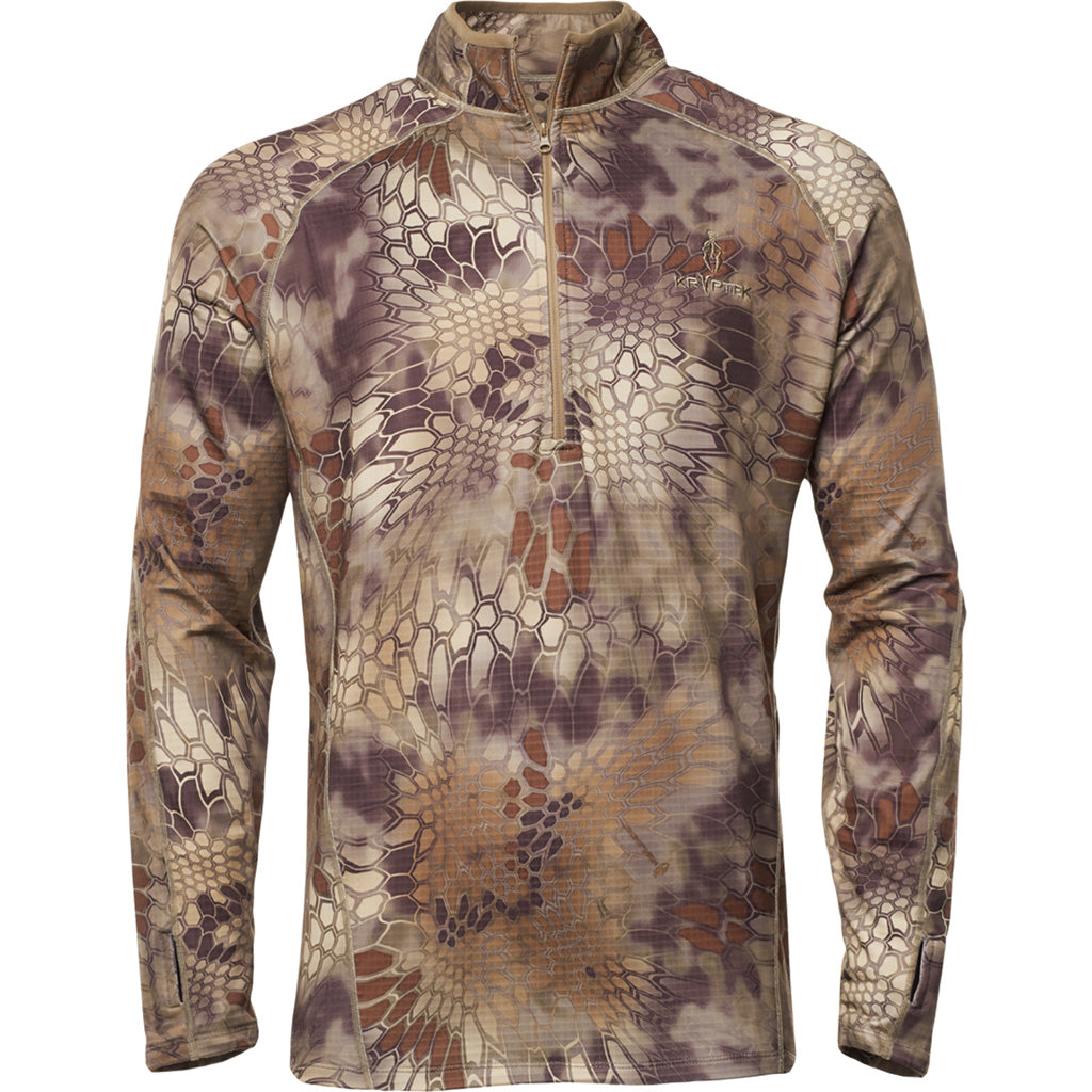 Kryptek Cronos Half-Zip Layering Fleece Highlander Large