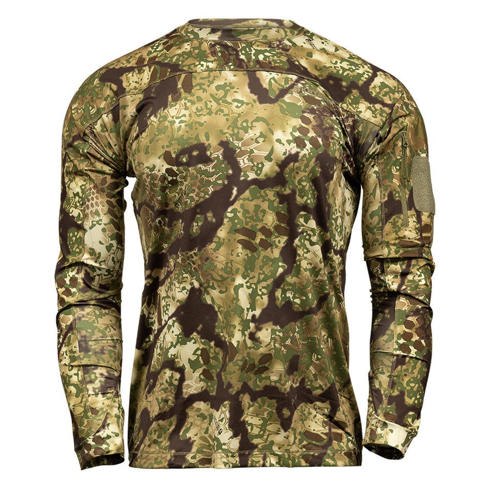 Kryptek Valhalla Men's Long Sleeve Crew Obskura Transitional Medium
