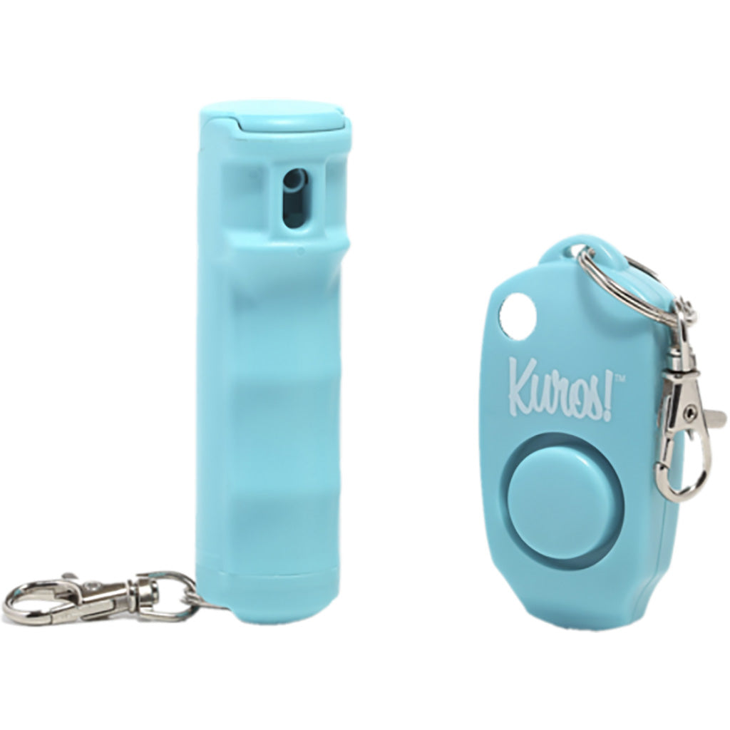 MACE Kuros! Pepper Spray Keychain Combo w/ Alarm and Backup Whistle