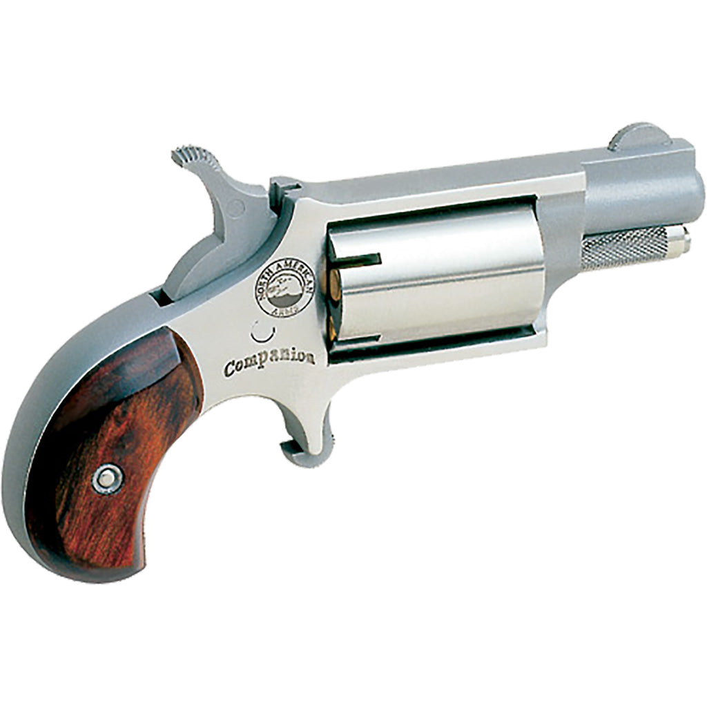 NAA 22LRCB Companion .22 Caliber Black Powder Revolver #11 Perc. Cap 5 rd. Stainless