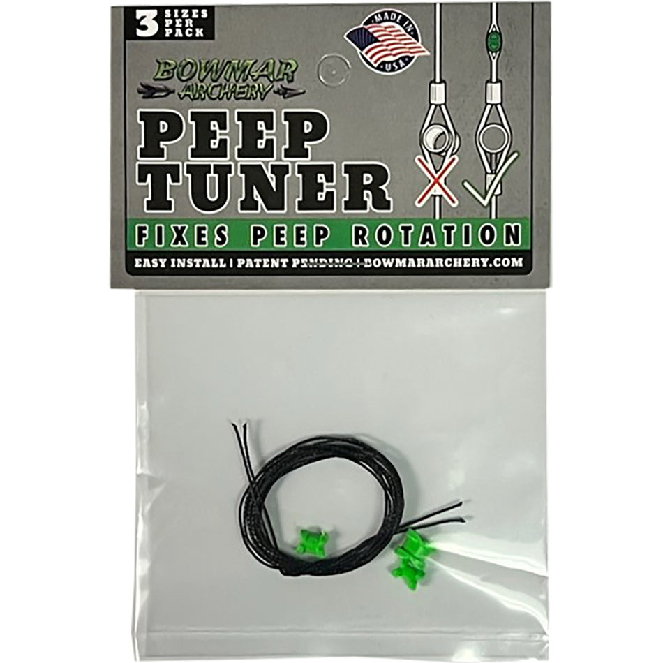 Bowmar Green Archery Peep Tuner Bow String Tool