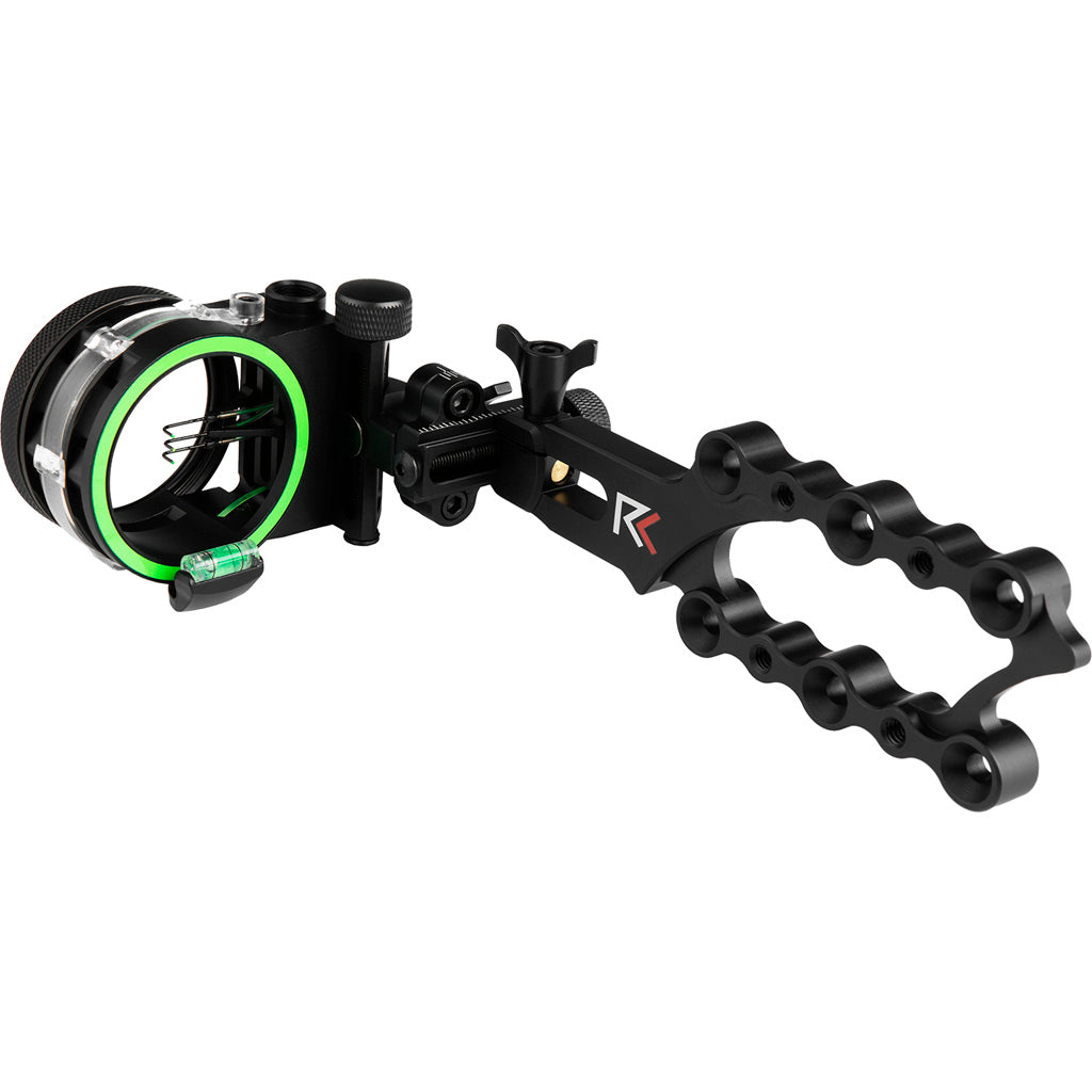 Redline RL-3 Bow Sight 3-Pin LH Fiber Optic with Bubble Level