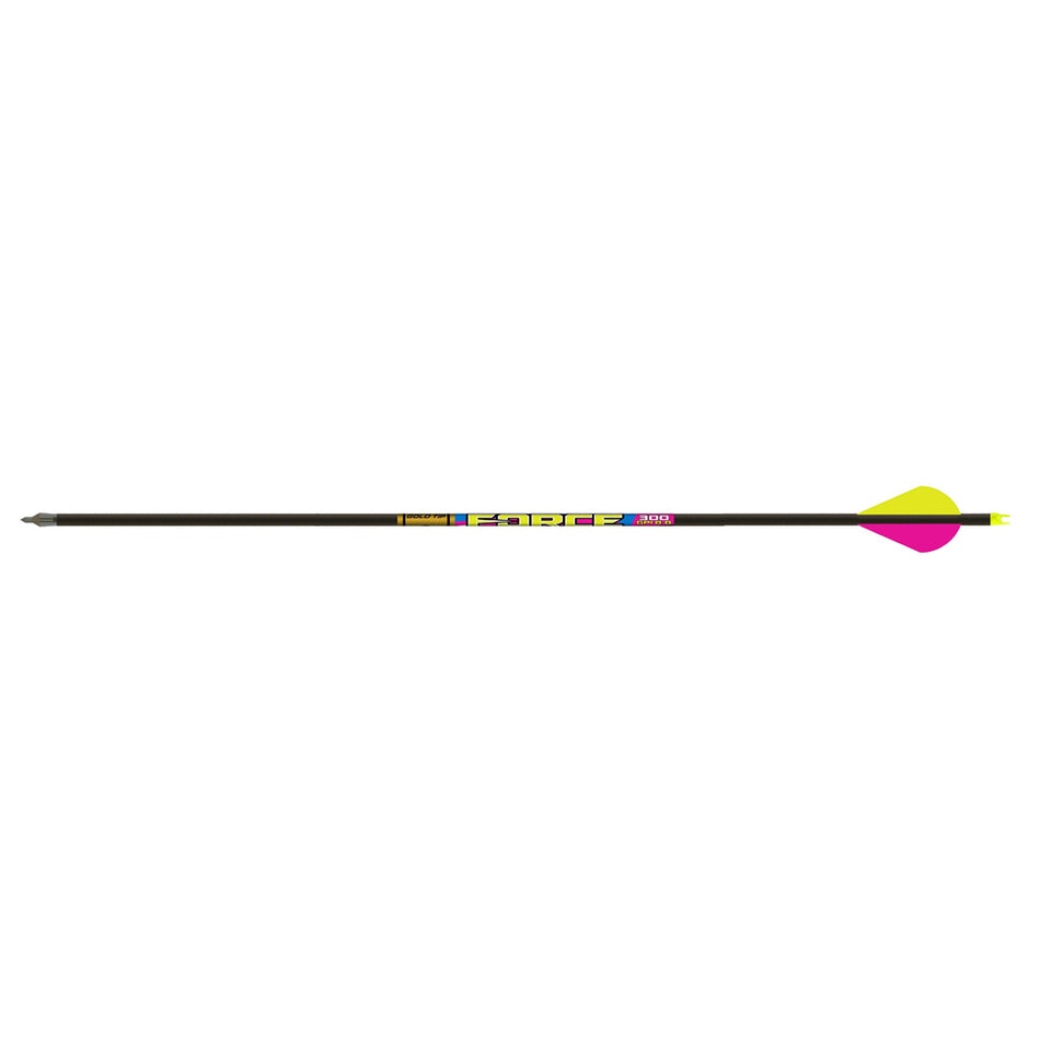 Gold Tip Force FOC 340 Spine Four-Fletch Arrows 6pk