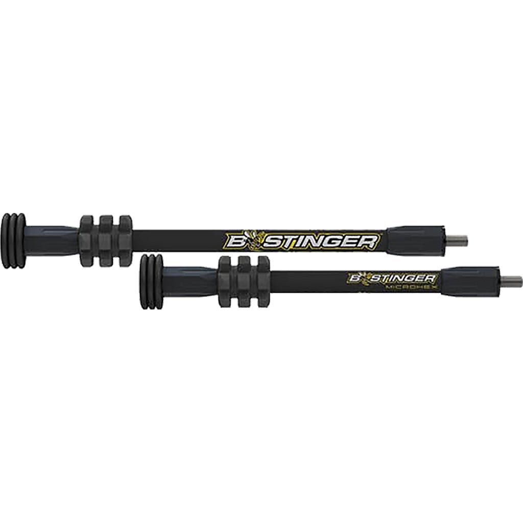 Bee Stinger MicroHex 10"/8" Stabilizer Kit Black with Elite Side Arm