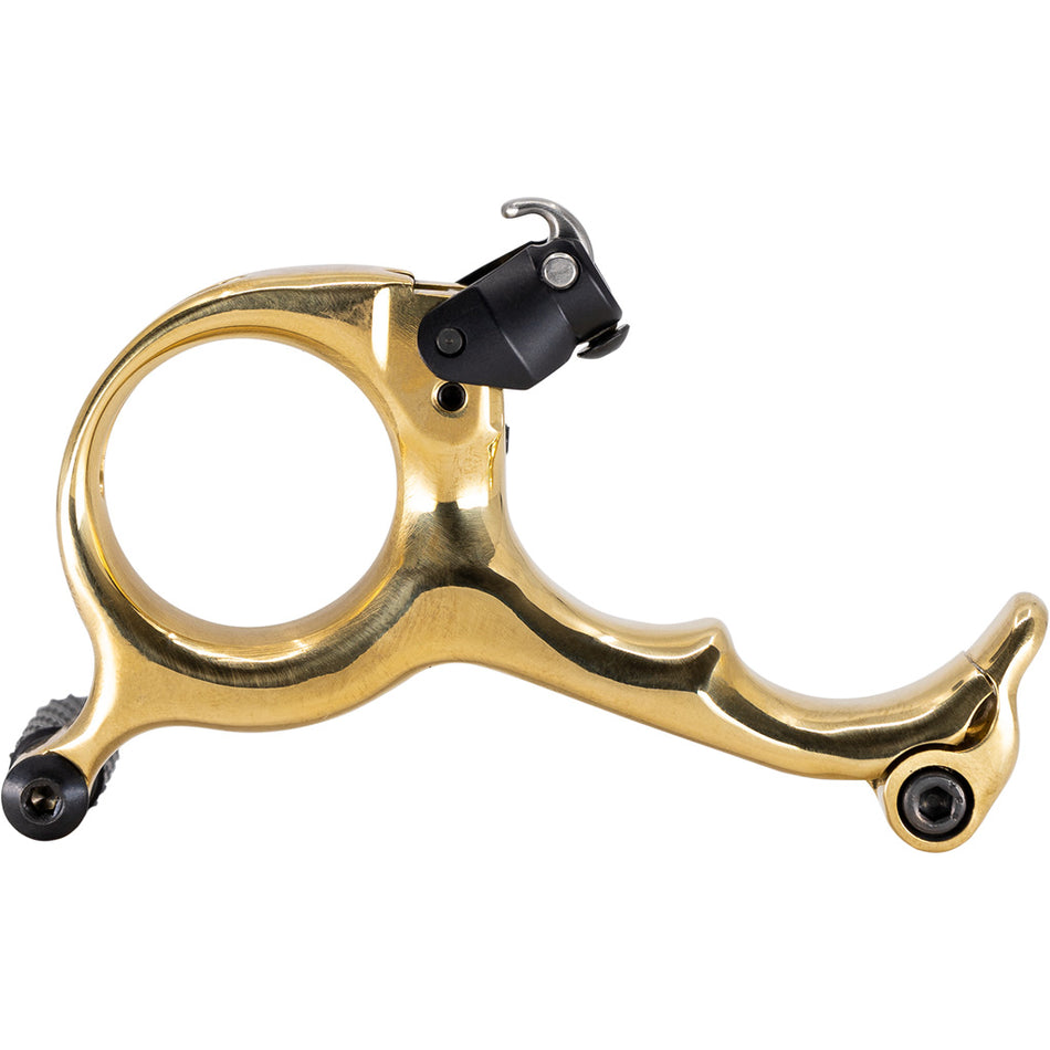 B3 Tanjent Brass Archery Release with Auto Locking Hook Return