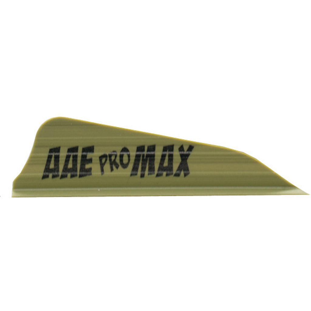 AAE Pro Max OD Green 1.7-Inch Arrow Vanes 100 Count