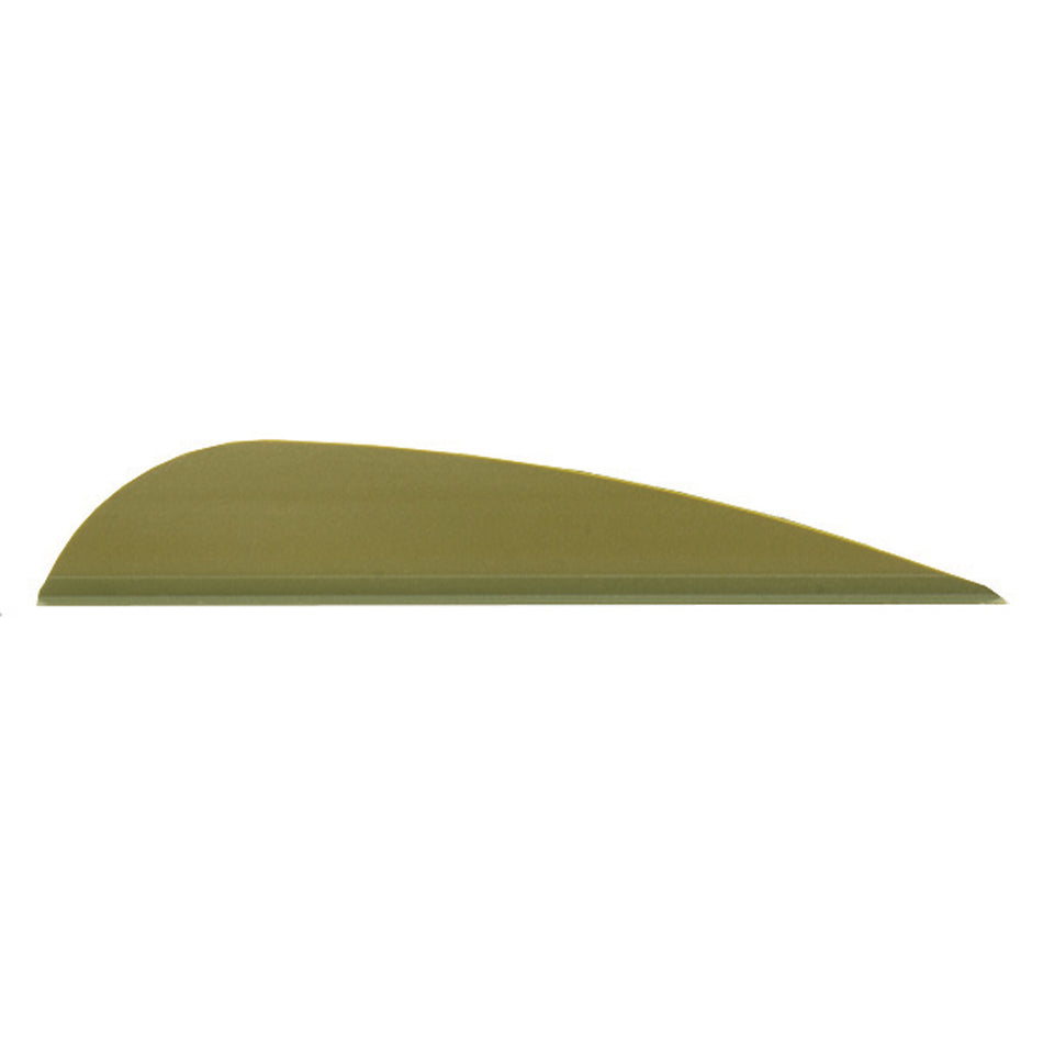 AAE Trad Vanes OD Green 3-Inch Arrow Fletching Pack of 50
