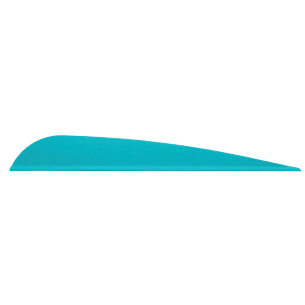 AAE Trad Vanes Teal 4-Inch Arrow Fletching Pack of 50
