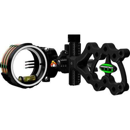 Axcel ArmorTech Lite Black .010 3 Pin Bow Sight with Rheostat Cover