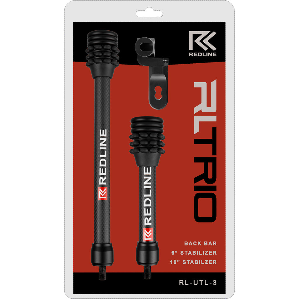 Redline Trio Woven Carbon Stabilizer Set 10 in./6 in. with Mount
