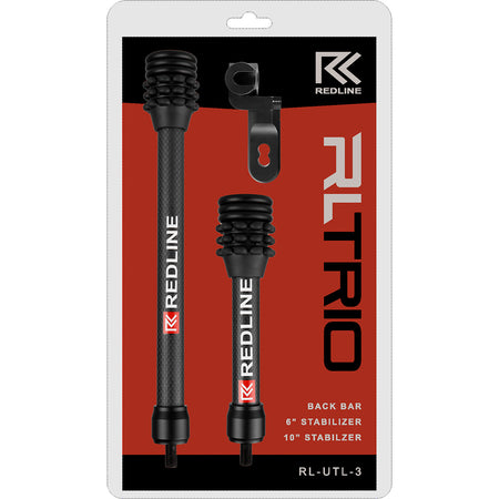 Redline Trio Woven Carbon Stabilizer Set 10 in./6 in. with Mount