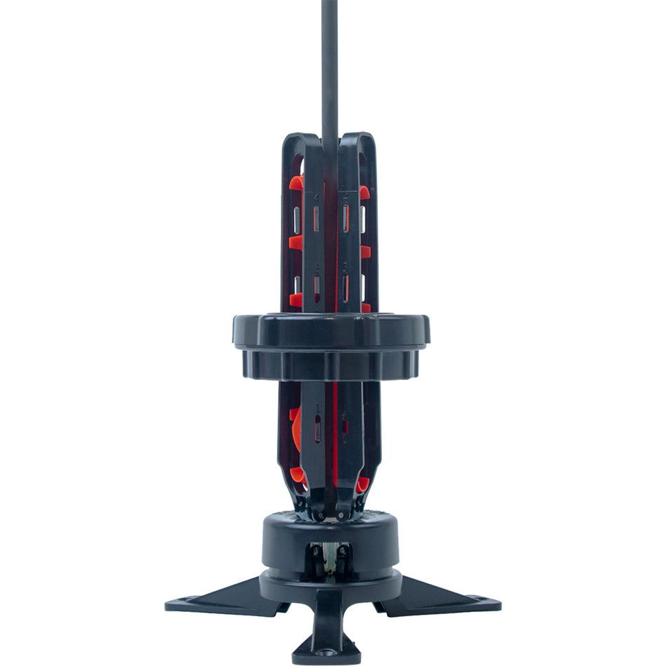 Bohning Cauldron Advanced 3-Vane Fletching Jig with Adjustable Pressure Ring