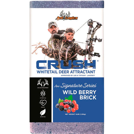 Ani Logic Crush Wild Berry 4-Pound Deer Mineral Brick with Probiotics