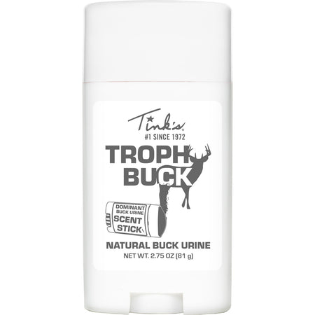 Tinks Trophy Buck Natural Buck Urine Scent Stick - 2.75 oz, Rut Attractant