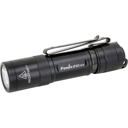 Fenix E12 V3 EDC Flashlight 200 Lumens IP68 Waterproof