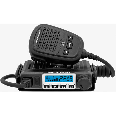 Midland 15 Watt Micro Mobile GMRS Radio Bundle USB-C Fast Charging