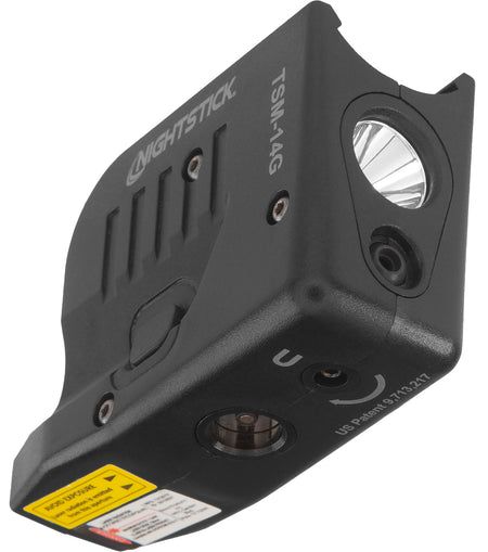 Nightstick TSM14G Glock 43X MOS/48 MOS Weapon-Mounted Light Green Laser Black 150 Lumens