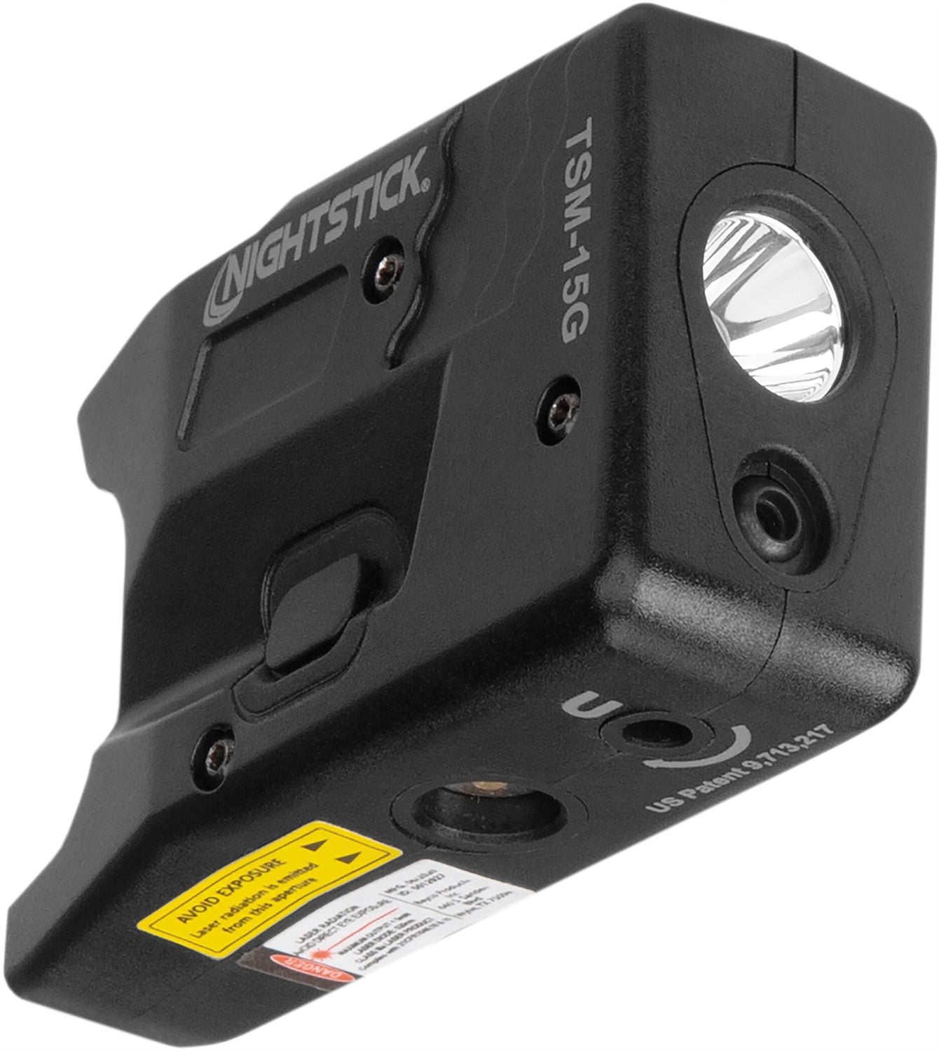 Nightstick TSM15G S&W M&P Shield/Shield Plus Weapon-Mounted Light Green Laser Black 150 Lumens