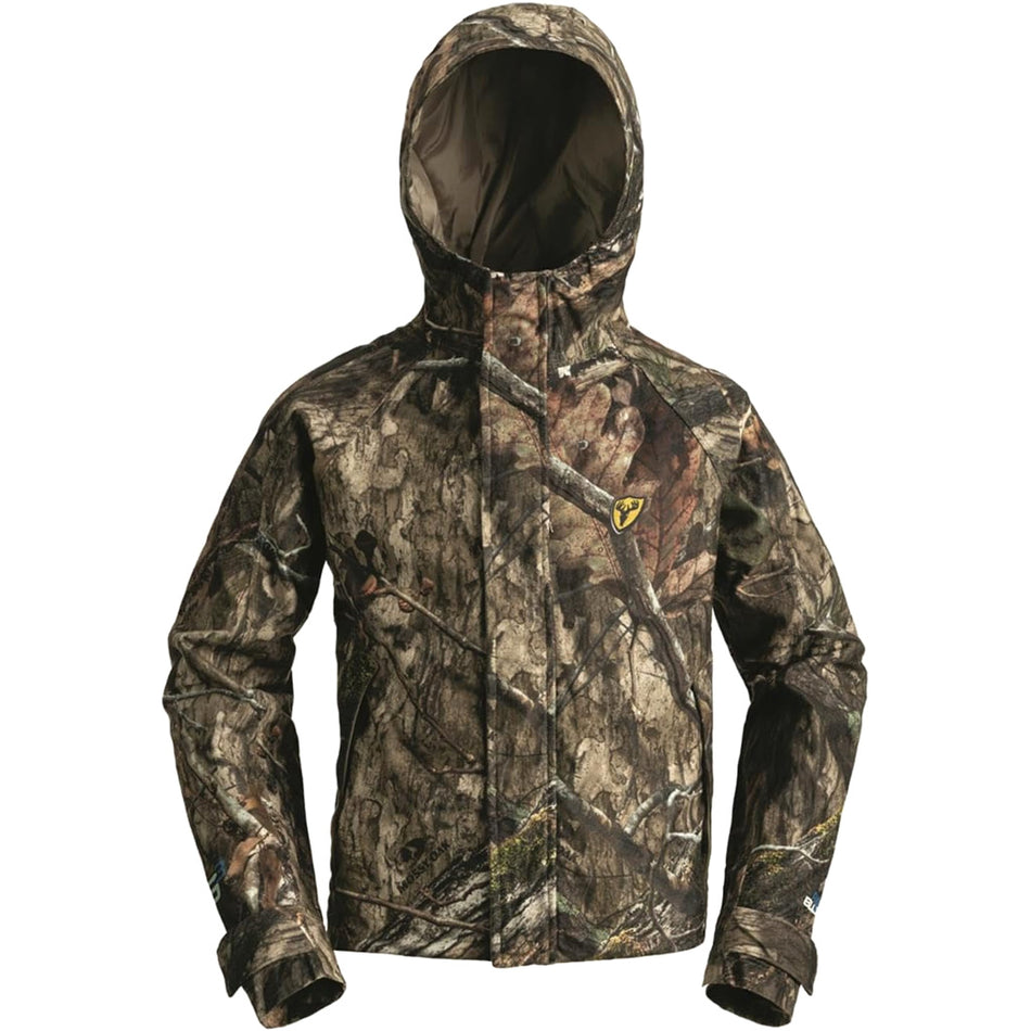 Blocker Youth Drencher Waterproof Jacket w/Hood, Country DNA Camo, Medium