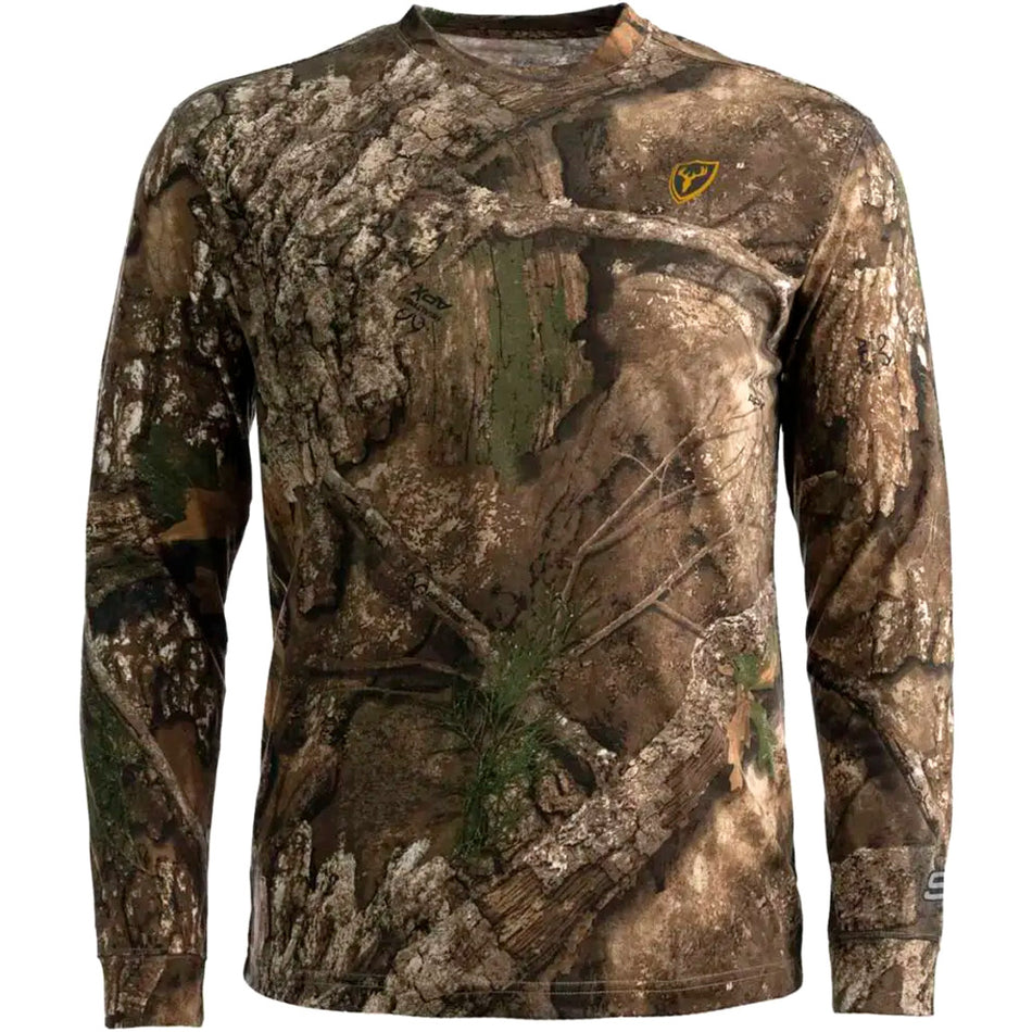 Blocker Fused Cotton LS Shirt Realtree APX Medium