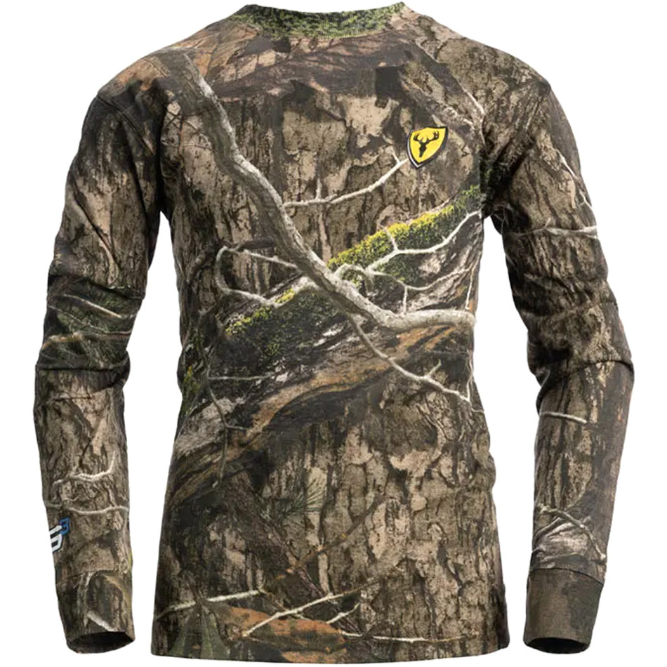 Blocker Youth Fused Cotton LS Camo Shirt MO Country DNA X-Large