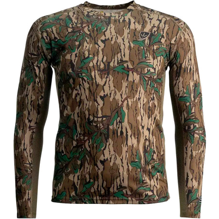 Blocker Finisher Turkey LS Camo Performance Tee MO Greenleaf Small