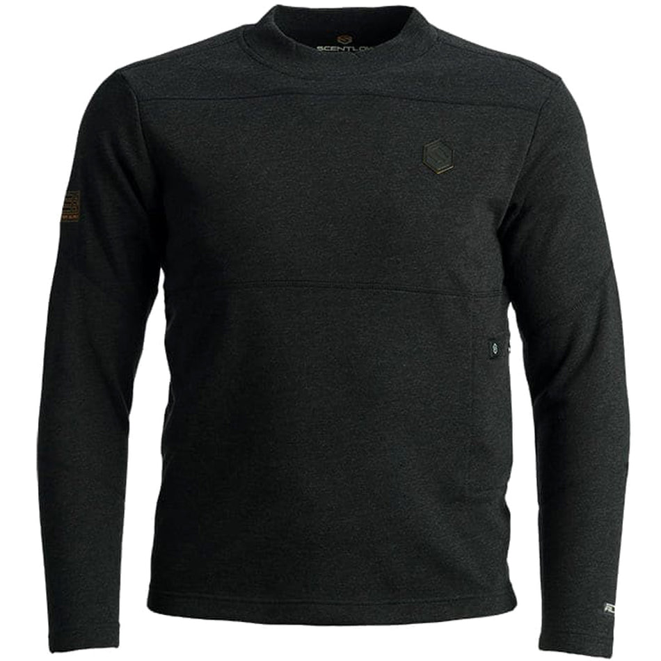 BE:1 Trek Heated Base Shirt by ScentLok - Blackout Black LG