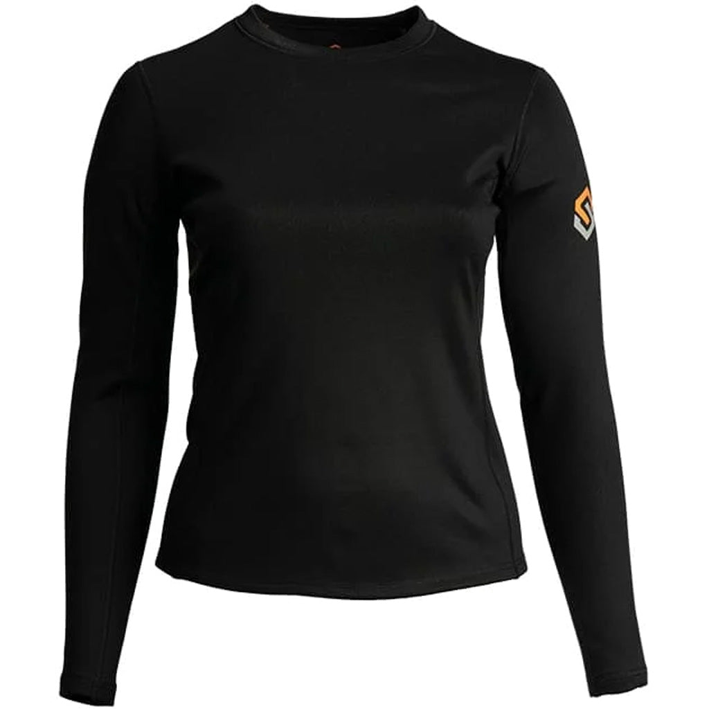 ScentLok Women's ClimaFleece BaseSlayer Carbon Alloy Top Black Small