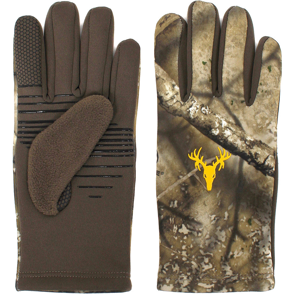 Hot Shot Youth Hawktail Silicone Grip Glove OSFM Realtree APX
