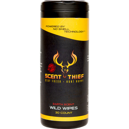 Scent Thief Wild Wipes 30ct All-Purpose Odor Neutralizing Wipes