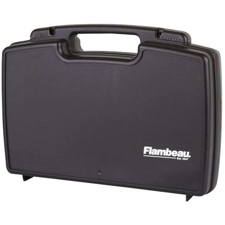 Flambeau Pistol Case 19" Dual Handgun Storage with Pluck Foam