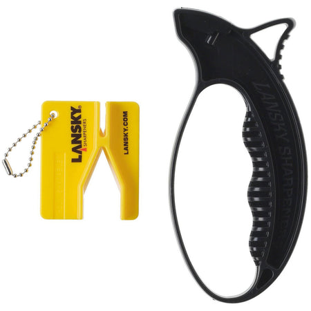 Lansky Duo Knife Sharpener with Rod and Pull-Through System