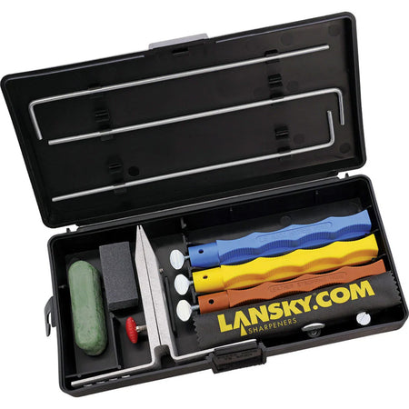 Lansky Controlled-Angle Finishing Sharpening Kit for Knives