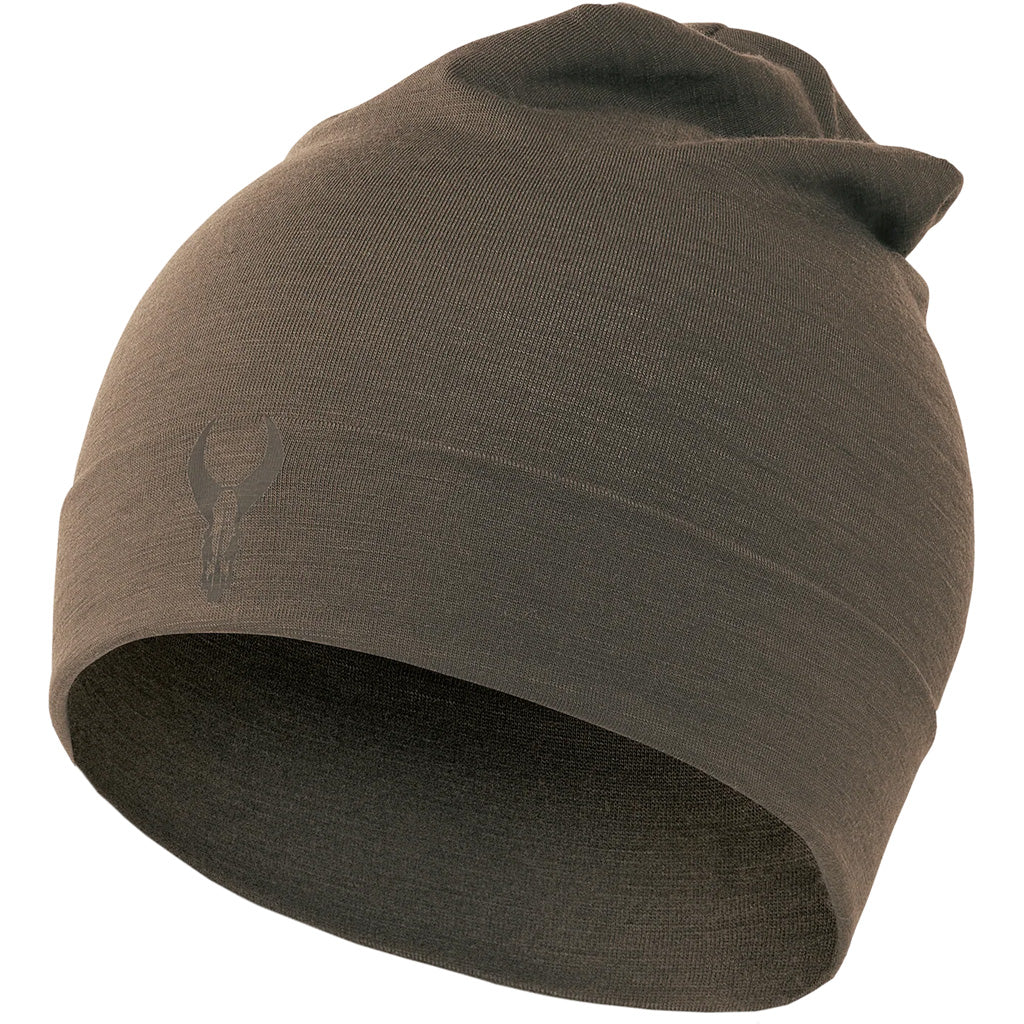 Badlands Pecora DuraSpun Merino Wool Beanie Mud OSFA