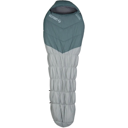 Klymit Sojourn Stretch 20 Degree Camping Sleeping Bag Gray/Blue