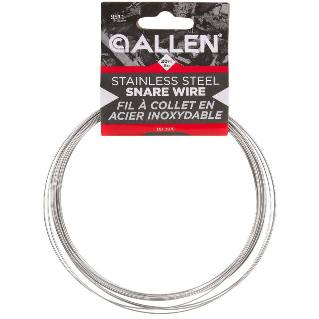 Allen 20-Foot Stainless Steel Snare Wire