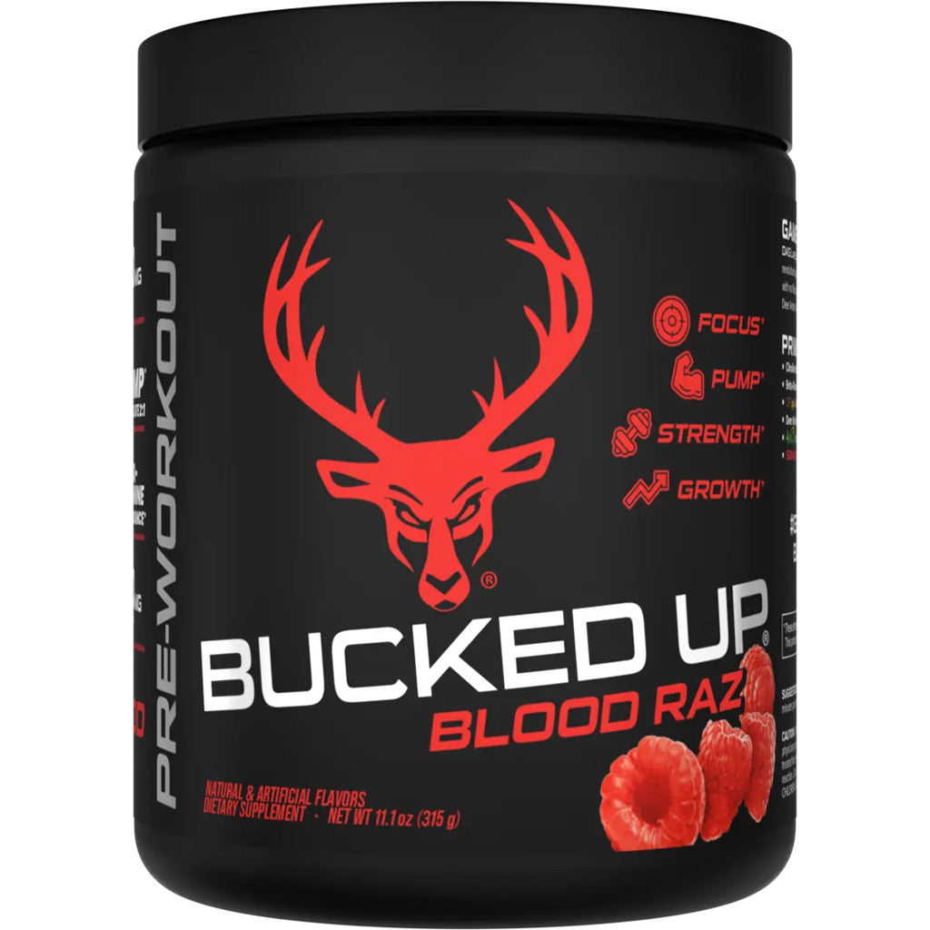 Bucked Up Blood Raz Pre-Workout Energy Formula 30 Servings