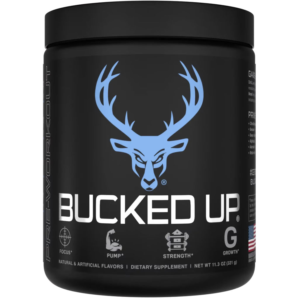 Bucked Up Blue Raz Pre-Workout Energy Formula 30 Servings