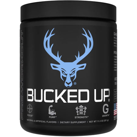 Bucked Up Blue Raz Pre-Workout Energy Formula 30 Servings