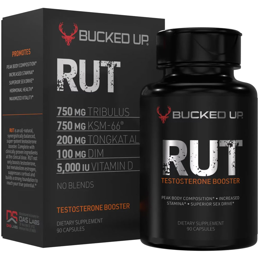Bucked Up RUT Testosterone Support Formula 90 Capsules