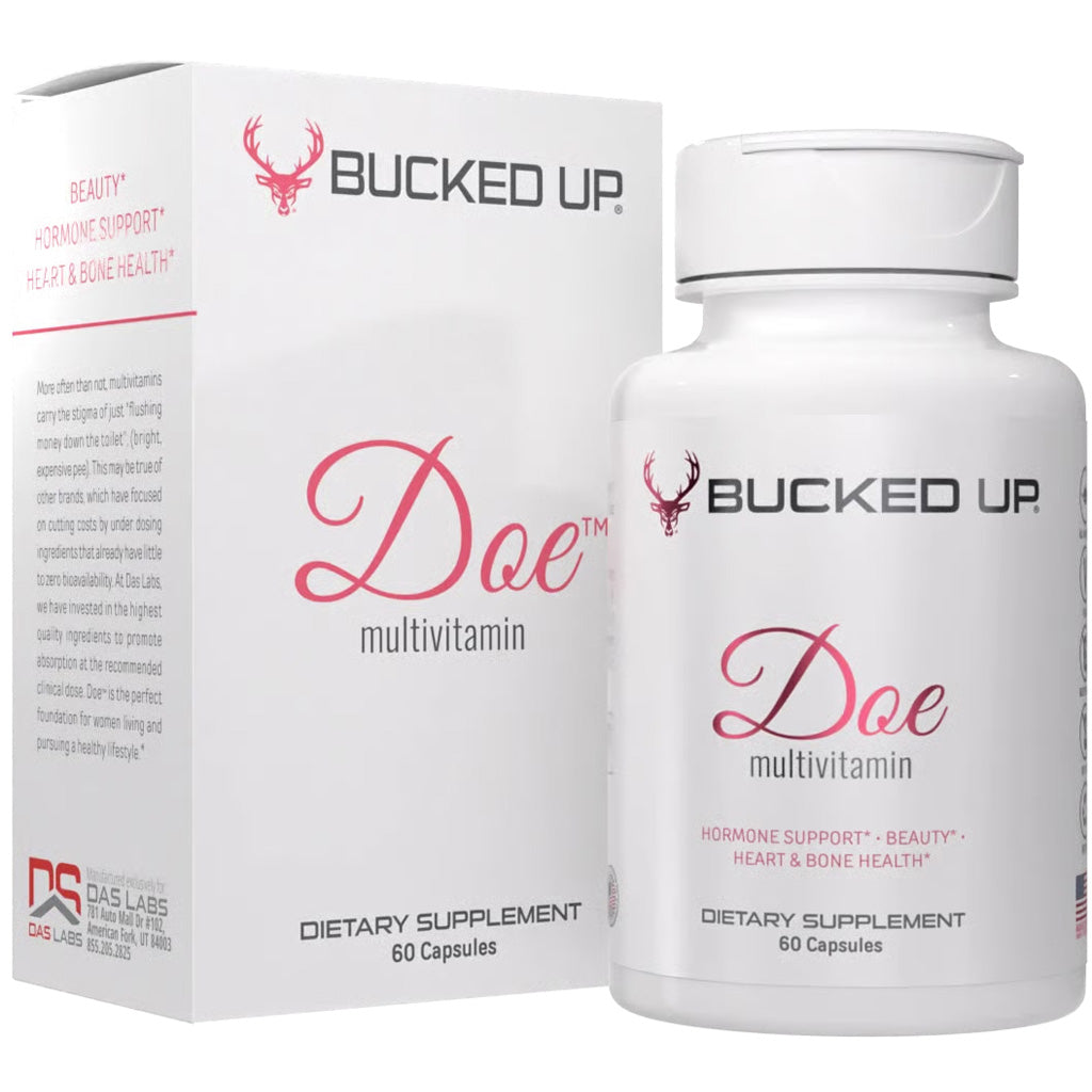 Bucked Up Doe Full Spectrum Multivitamin Capsules for Women 60ct